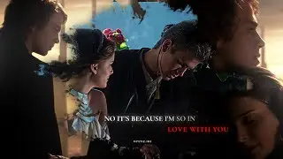 Anakin and padme /starwars Edit- Caribbean blue