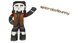 Hammy Draws-Minecraft Avatar-epicrobotbunny