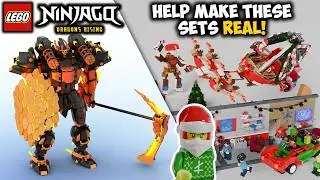 YOU Can Help Make These Custom Ninjago Sets REAL! | Looking at Ninjago LEGO Ideas Projects!