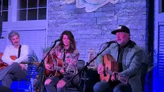 Miles Nielsen and Kelly Steward performing Rusted Hearts at Harbor Stories Unplugged 