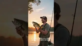 $100 Walmart Kit + This Log = Bass For Life GUARANTEED  #bassfishingtips #fishing #beginnerfishing