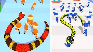 Snake Master 3D (by Nimmi Coders) IOS Gameplay Video (HD)