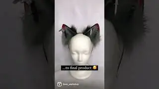 Custom cat ears inspired by movie 