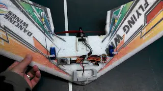 DW Mini Rainbow with a EMAX MT1806 2280kv motor