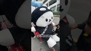 San wanted to know if Papa didn't come, would he get sold too 😅 (bts of Bonchon ad) #polcasan