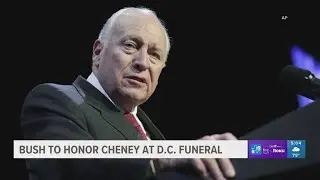 President Bush to honor former VP Dick Cheney at his D.C. funeral