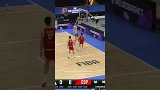 Urban Kroflič with The Hammer Dunk🔨 #shorts  #U18EuroBasket #basketball