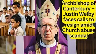 Archbishop of Canterbury &ndash; Justin Welby  faces calls to resign amid Church abuse scandal