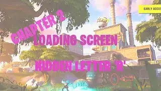 FORTNITE | SEARCH HIDDEN 'R' IN FORGED BY SLURP LOADING SCREEN |
