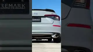 Honda Civic Si revs with REMARK Sports Touring Catback Exhaust #remarkexhaust #honda #civicsi