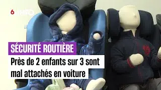 Voici comment attacher vos enfants en voiture