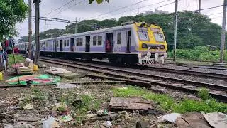 Mumbai local train traffic Western railway 🚦