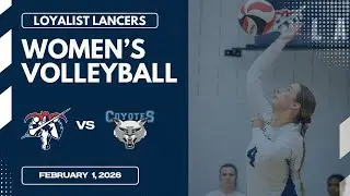 OCAA Women's Volleyball 🏐 La Cite @ Loyalist [2026/02/01]