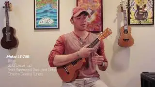 Makai LT-70B Tenor Ukulele Demo