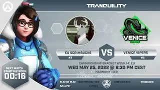 S8 | Week 14 | Harmony Tier | EU | #2 Venice Vipers vs #3 EU Scrimbucks