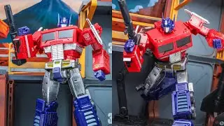 New Transformers Optimus Prime Style Gen Takara Tomy action figure in hand images by Notrab 