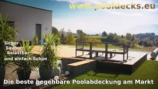 Begehbare Poolabdeckung und Pooldecks von pooldecks.eu - was wir tun