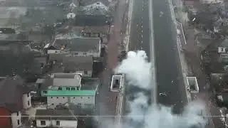 Ukrainian 72nd Mechanized Brigade ambushes russian armored column near Kyiv