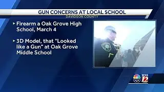 Gun on campus of Oak Grove High School