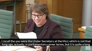 Maria Eagle MP Justice Select Committee 18.07.23