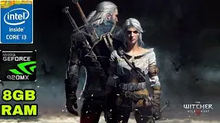 Witcher 3: Wild Hunt On 920MX/MX110/930MX/920m/740/710 + Core i3 | 8Gb Ram