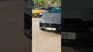 Dubai's Rarest Lamborghini Trio