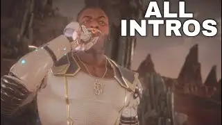 MORTAL KOMBAT 11 Jax All Intro Character Dialogues MK11