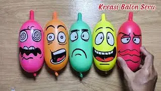 Making Slime with Cute Balloons - Satisfying Slime videos