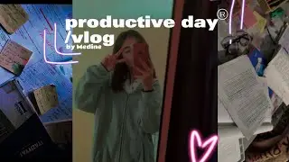 günlük vlog/9cu sinif/səhər rutin/dərs/baxım/productive day)))💗💗#productivity #kpop