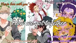 How we got together || Love Confessions - MHA Video||