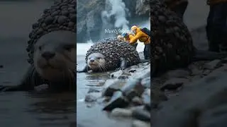 seal Trapped in a Living Shell of Barnacles &mdash; Rescued Just in Time