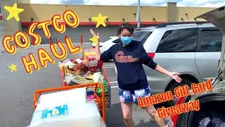 Costco Haul August 2020 with Amazon Gift Card Giveaway