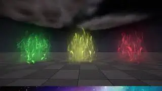 UE5 Niagara  Character Buff Effect