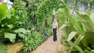 This indoor jungle never ends... world's largest conservatory walkthrough