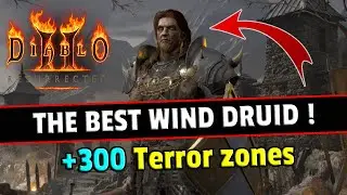 This Wind DRUID build is busted !! Diablo 2 resurrected