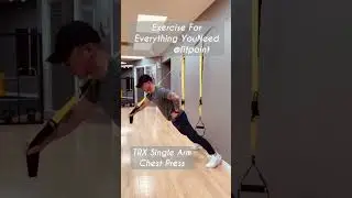 TRX Single Arm Chest Press #fitpoint #trx #calgaryfitness