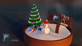 3D Christmas E-Card #Free #After Effects Template 2017 2018