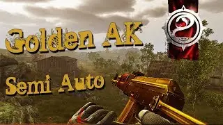 Gold AKMS Semi-Auto Prokill