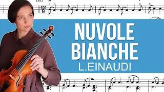 Ludovico Einaudi &ndash; Nuvole Bianche | Violin & Piano Sheet Music + Piano Backing Tracks