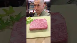 【Wagyu】🇯🇵Japanese Beef Seared Nigiri 🥩#shorts