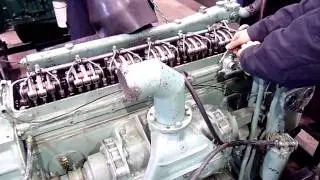 General Motors Diesel Engine 6-71 L Test