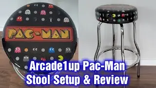 Arcade1up Pac Man Stool Assembly & Review