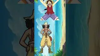 LUFFY VS USSOP #onepiece #strawhatcrew #luffy