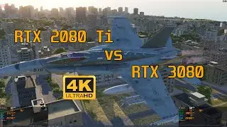 DCS World - 4K - RTX 2080 Ti vs RTX 3080