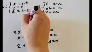 Distanza tra due rette nello spazio parallele e distinte