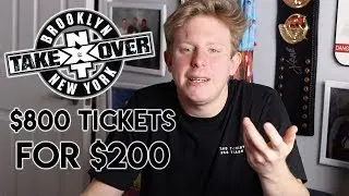 HOW I GOT $800 NXT TAKEOVER TICKETS FOR $200 *HUGE GLITCH*