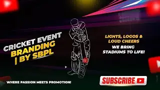 Cricket Event Branding | Smit Branding Pvt Ltd | Sports Marketing Visuals