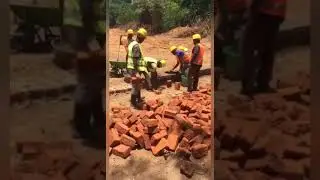 Watching African workers work is more funny than watching a comedy.