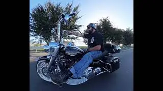 Cruising on those Fat 52 Twisted Spoke Wheels