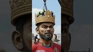 They Built a 100ft King Kohli Statue &ndash; Full Making Process!